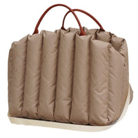 HKM-233299 Cozy Oversized Winter Outerwear Handbag for Pets Outings