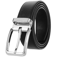HKM-672979 Men's Leather Needle Buckle Strap Belt, Model LY35-000012-3, Durable and Stylish Design