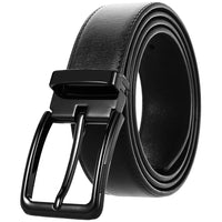 HKM-672979 Men's Leather Needle Buckle Strap Belt, Model LY35-000012-3, Durable and Stylish Design