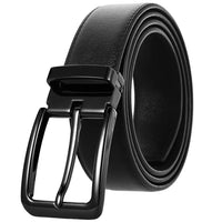 HKM-672979 Men's Leather Needle Buckle Strap Belt, Model LY35-000012-3, Durable and Stylish Design