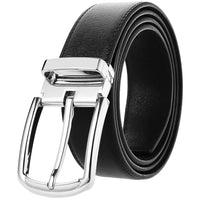 HKM-672979 Men's Leather Needle Buckle Strap Belt, Model LY35-000012-3, Durable and Stylish Design