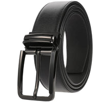 HKM-672979 Men's Leather Needle Buckle Strap Belt, Model LY35-000012-3, Durable and Stylish Design