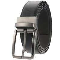 HKM-672979 Men's Leather Needle Buckle Strap Belt, Model LY35-000012-3, Durable and Stylish Design