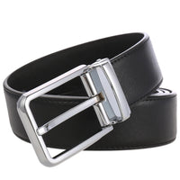 HKM-672979 Men's Leather Needle Buckle Strap Belt, Model LY35-000012-3, Durable and Stylish Design