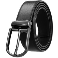 HKM-672979 Men's Leather Needle Buckle Strap Belt, Model LY35-000012-3, Durable and Stylish Design