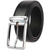 HKM-672979 Men's Leather Needle Buckle Strap Belt, Model LY35-000012-3, Durable and Stylish Design