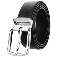 HKM-672979 Men's Leather Needle Buckle Strap Belt, Model LY35-000012-3, Durable and Stylish Design
