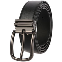HKM-672979 Men's Leather Needle Buckle Strap Belt, Model LY35-000012-3, Durable and Stylish Design