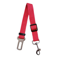 HKM-271315 Adjustable Retractable Pet Safety Belt - Nylon Seat Belt for Dogs and Cats in Multiple Colors