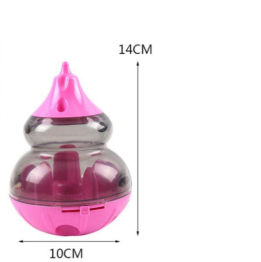 HKM-241875 Gourd-Shaped Tumbler Food Dispensing Toy for Dogs - Educational Play for All Breeds