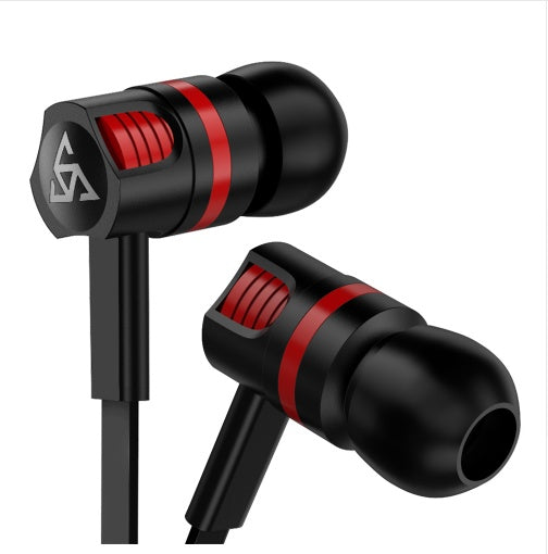 KTX-164115 In-Ear Wired Headphones with 3.5mm Connector and Integrated Microphone for Mobile Use