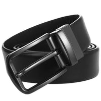 HKM-409683 Reversible Vintage Leather Belt - Model LY35-ZZ3975-4 for Casual Wear
