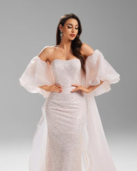 HKM-660307 Elegant Pink Women's Dress with Luxurious Design and Stylish Fit