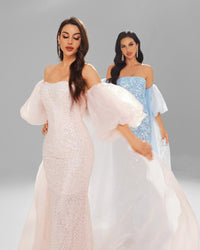 HKM-660307 Elegant Pink Women's Dress with Luxurious Design and Stylish Fit