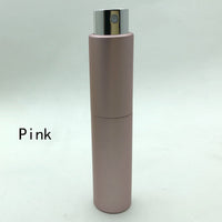 HKM-059795 10ML Aluminum Rotating Spray Bottle with Glass Inner Chamber