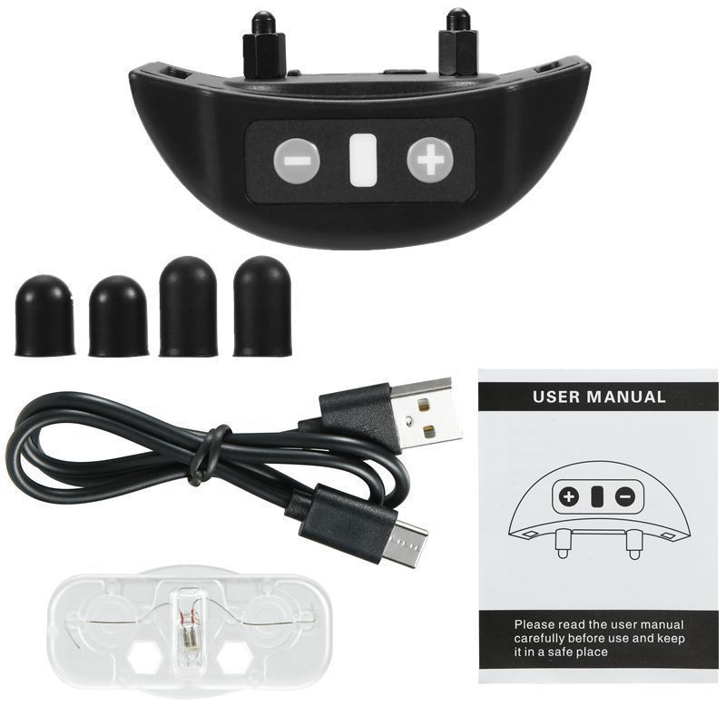 HKM-243539 Automatic Voice Control Bark Stopper with Waterproof Design and Type-C Charging Capability