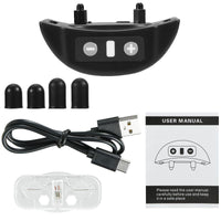 HKM-243539 Automatic Voice Control Bark Stopper with Waterproof Design and Type-C Charging Capability
