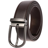 HKM-048083 Vintage Cowhide Leather Man's Belt - Model LY35-21786-3
