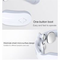 HKM-180499 Intelligent USB Cervical Massager with 3 Modes and 9 Adjustable Levels
