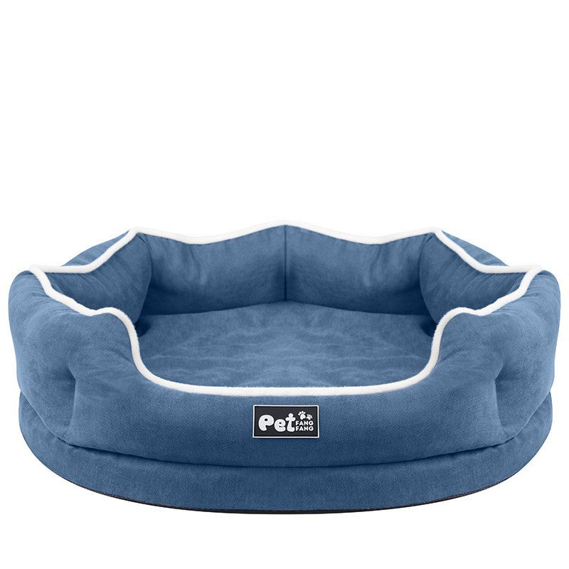 HKM-213203 Pet-Friendly Warm Sofa Dog Cushion in Liscel with Sponge Fill