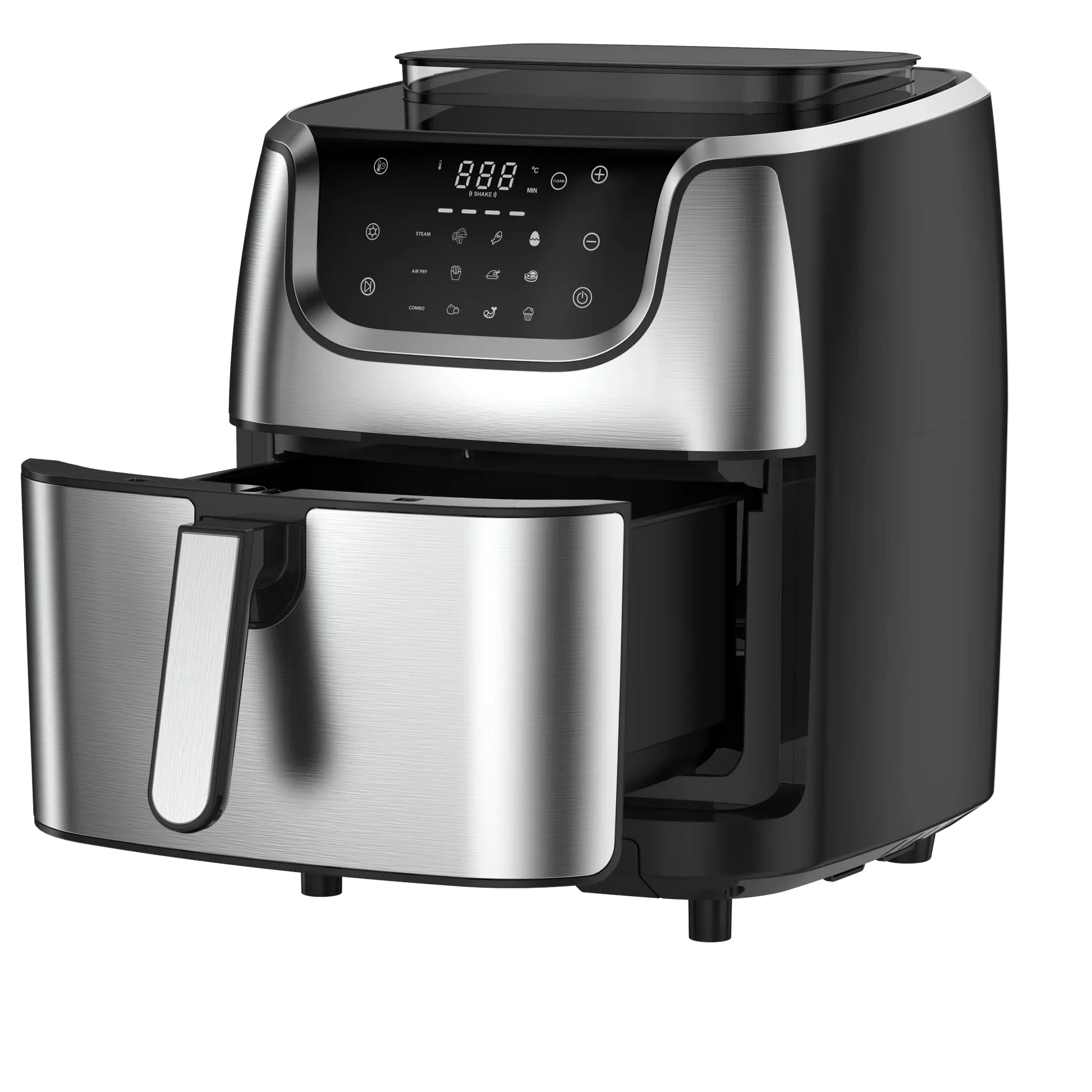 KTX-089619 Temperature Control Steam Air Fryer with 6L Capacity for Easy and Healthy Cooking