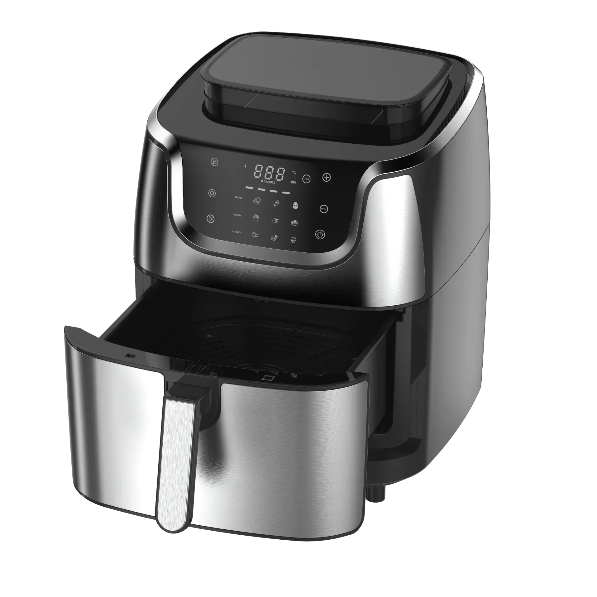 KTX-089619 Temperature Control Steam Air Fryer with 6L Capacity for Easy and Healthy Cooking