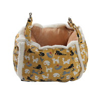 HKM-300627 Cozy Multi-functional Cat Hammock Nest with Semi-Enclosed Design