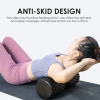 HKM-606611 Glossy Black EPP Yoga Column for Enhanced Massage and Support