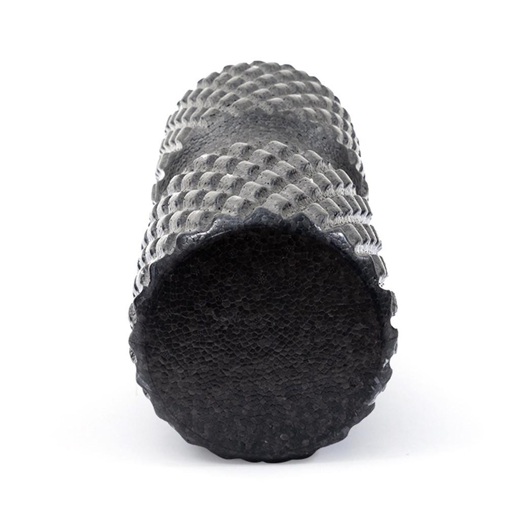 HKM-606611 Glossy Black EPP Yoga Column for Enhanced Massage and Support