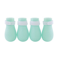 HKM-728659 Silicone Cat Paw Covers for Medicine, Bathing, Nail Trimming, Anti-Bite and Anti-Scratch - Green