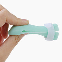 HKM-728659 Silicone Cat Paw Covers for Medicine, Bathing, Nail Trimming, Anti-Bite and Anti-Scratch - Green