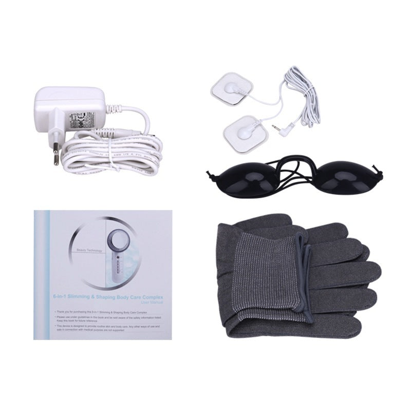 HKM-065747 Six-in-One LED Ultrasonic Beauty Device for Skin Care and Rejuvenation