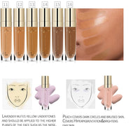 HKM-352403 Long Lasting Liquid Concealer with Fine Texture for Natural Coverage - 22 Color Options Available