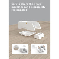 HKM-020371 Smart Litter Box with Wide Opening and Automatic Cleaning Feature for Cats
