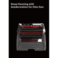 HKM-020371 Smart Litter Box with Wide Opening and Automatic Cleaning Feature for Cats