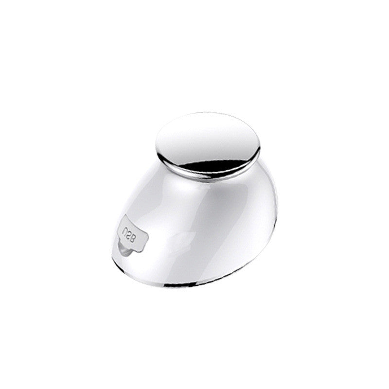 HKM-239635 Ultrasonic Electric Face Cleansing Device with Temperature Sensor in Pearl White