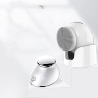 HKM-239635 Ultrasonic Electric Face Cleansing Device with Temperature Sensor in Pearl White