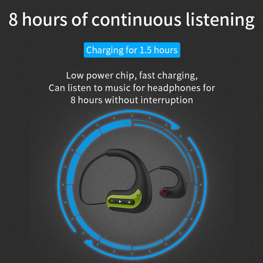KTX-310547 Waterproof Bluetooth Sports Earphones with 8GB MP3 Player for Swimming and Diving