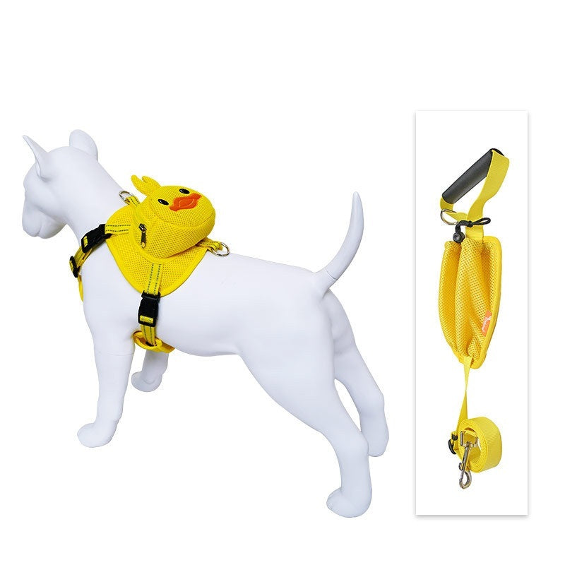HKM-895763 Durable Nylon Pet Vest with Chest Strap for Dogs - Available in Sizes S and M
