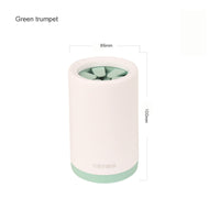 HKM-333139 Pet Foot Washing Cup - Plastic Cleaner for Small and Large Dogs in Green, Pink, and Gray