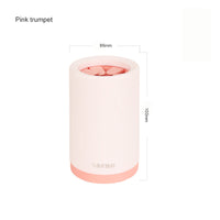 HKM-333139 Pet Foot Washing Cup - Plastic Cleaner for Small and Large Dogs in Green, Pink, and Gray
