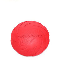 HKM-465491 Natural Rubber Dog Flying Disc – Safe Fetch Training Toy for Dogs, Durable Soft Catch Design