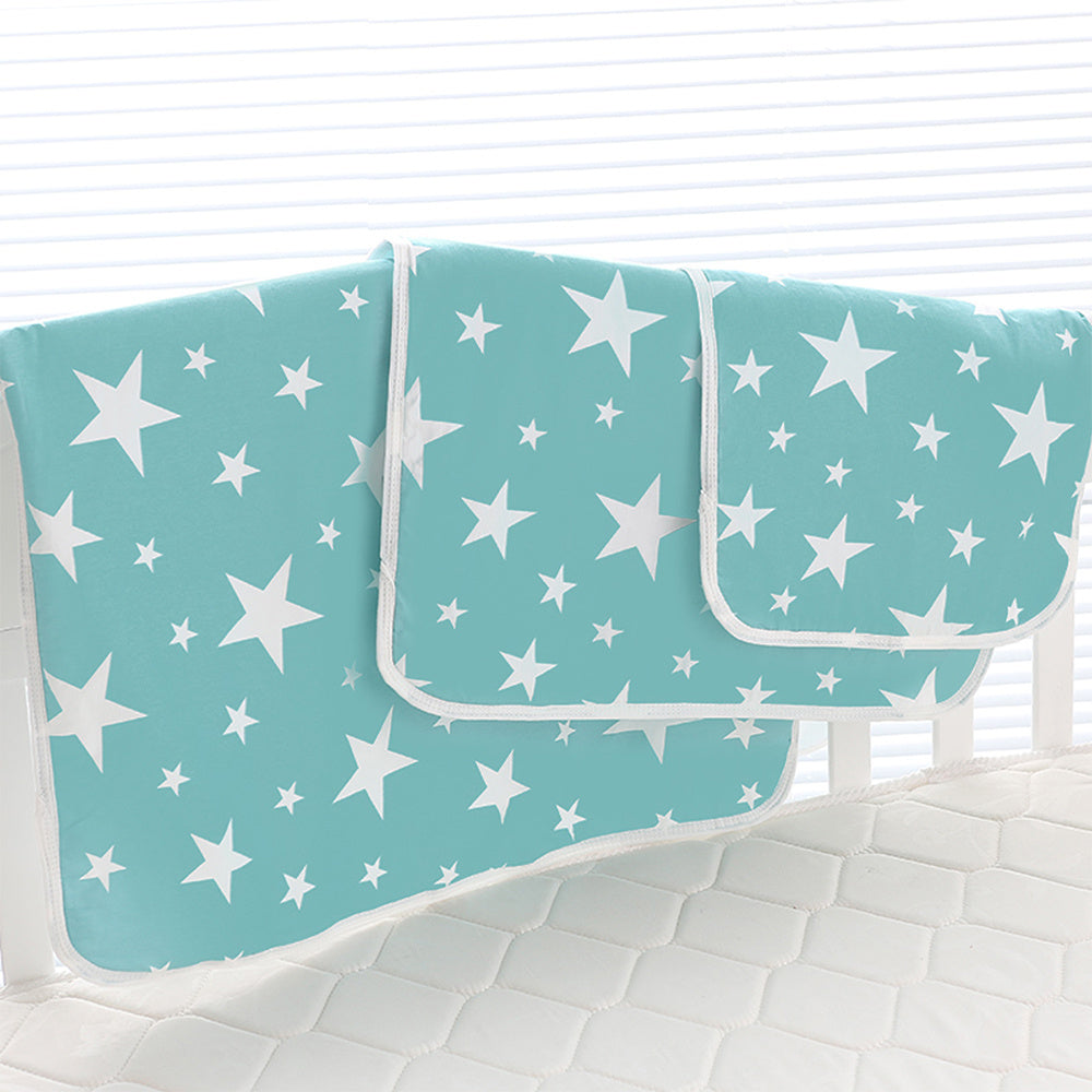 HKM-763347 Washable Leak-Proof Mattress for Baby Girls with Urine Isolation, 50x70cm, Cute Cartoon Designs
