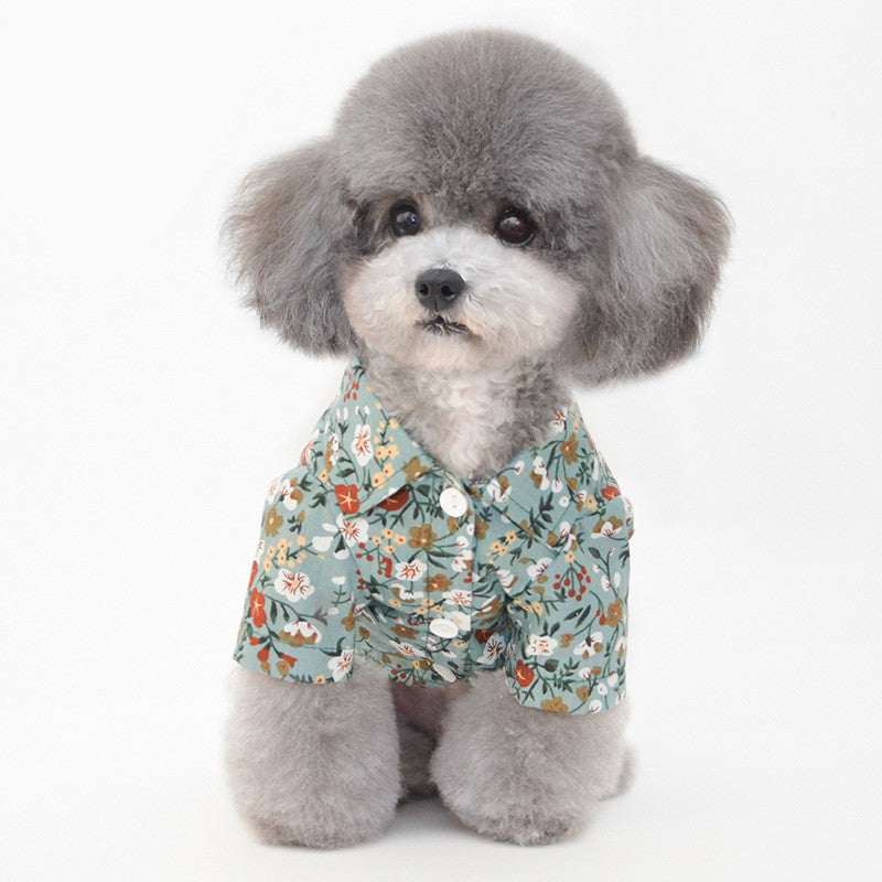 HKM-623763 Cozy Cotton Dog Overalls with Pumpkin Design for Pets in Multiple Sizes