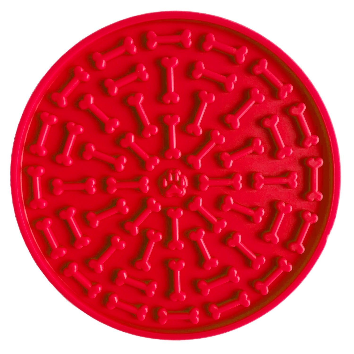 HKM-147987 Silicone Pet Licking and Feeding Pad - Dog Bone & Cross Shapes in Multiple Colors