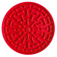 HKM-147987 Silicone Pet Licking and Feeding Pad - Dog Bone & Cross Shapes in Multiple Colors
