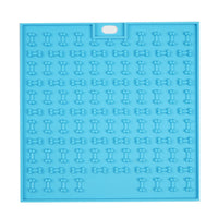 HKM-147987 Silicone Pet Licking and Feeding Pad - Dog Bone & Cross Shapes in Multiple Colors