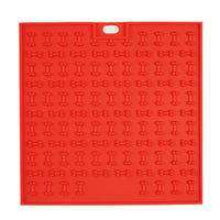 HKM-147987 Silicone Pet Licking and Feeding Pad - Dog Bone & Cross Shapes in Multiple Colors