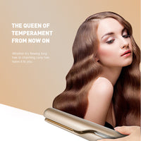 HKM-470547 Tourmaline Ceramic Curling Iron for Wet & Dry Hair, 16MM-20MM Diameter