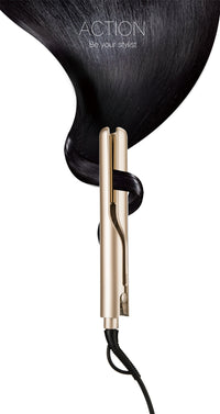 HKM-470547 Tourmaline Ceramic Curling Iron for Wet & Dry Hair, 16MM-20MM Diameter
